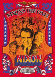 Because in 1968, Nixon was a rock star.......
